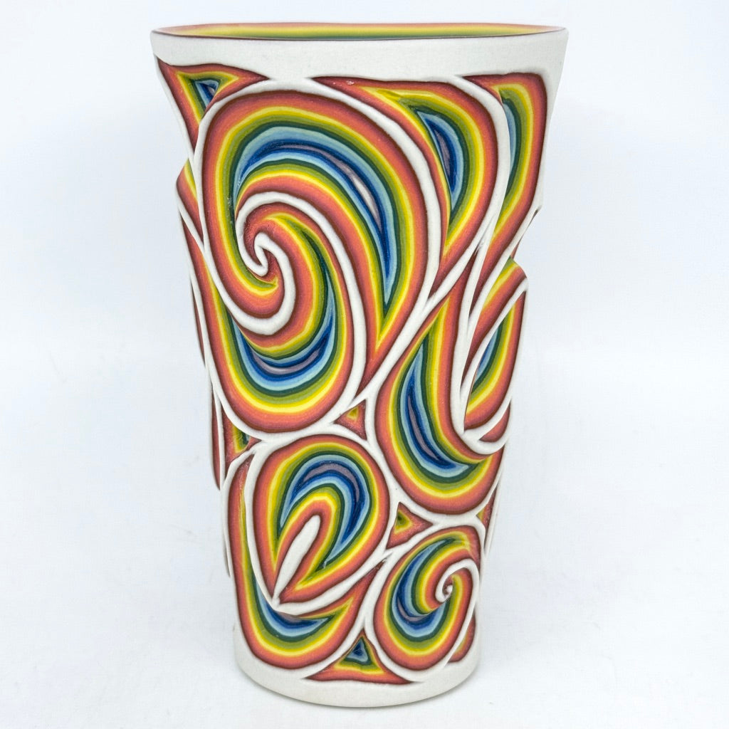 18-Layer Swirl Pint - Functional Fine Art Pint 2024 *Ready to Ship*