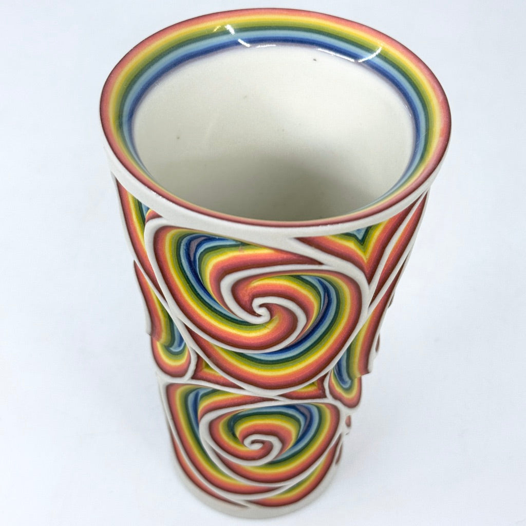 18-Layer Swirl Pint - Functional Fine Art Pint 2024 *Ready to Ship*