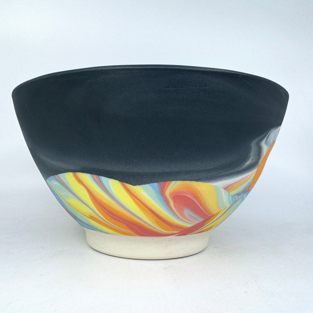 White Mountain Stardust Serving Bowl w/ 2 moons *Now Preorder Ship in 4-6 weeks*