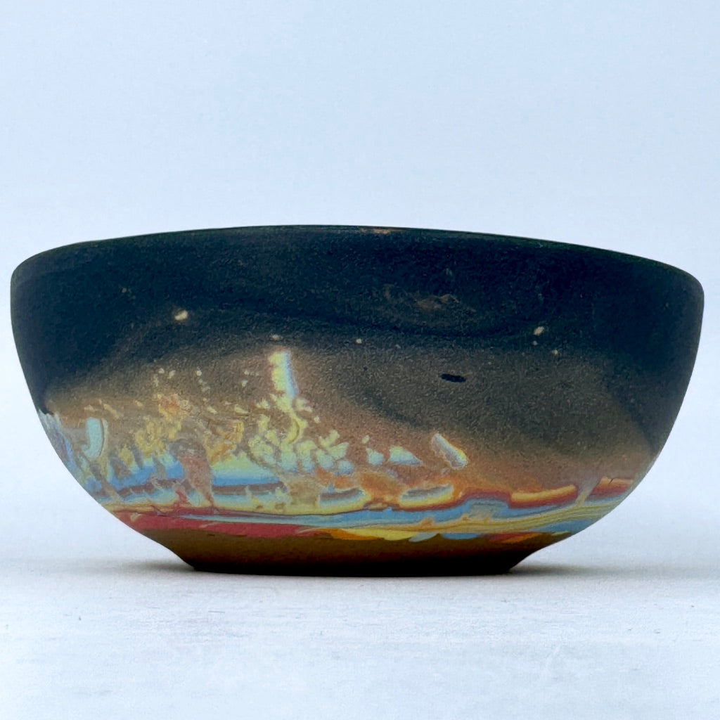 Rainbow Sandy Aurora Soup Bowl *Preorder ship in 4-6 weeks*