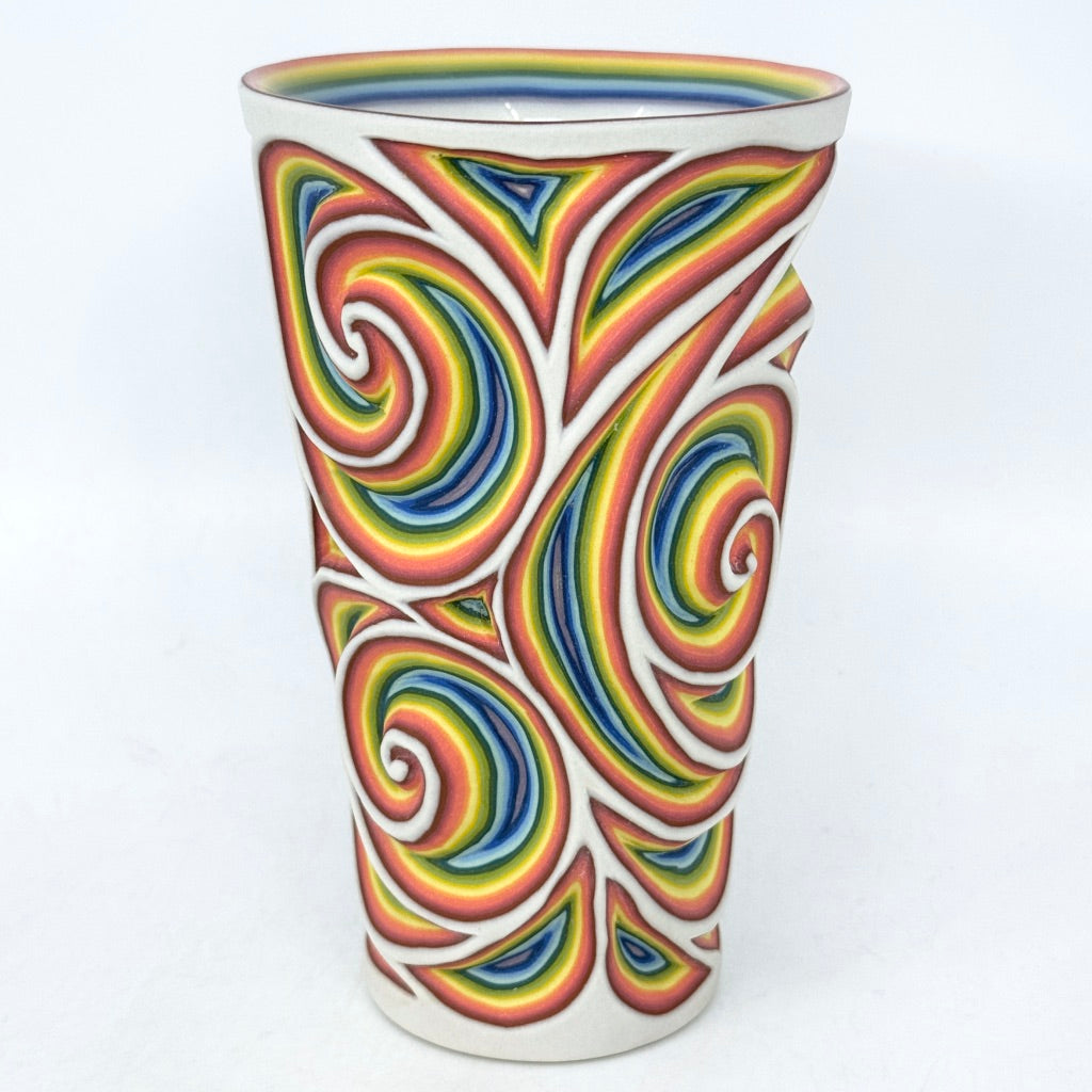 18-Layer Swirl Pint - Functional Fine Art Pint 2024 *Ready to Ship*