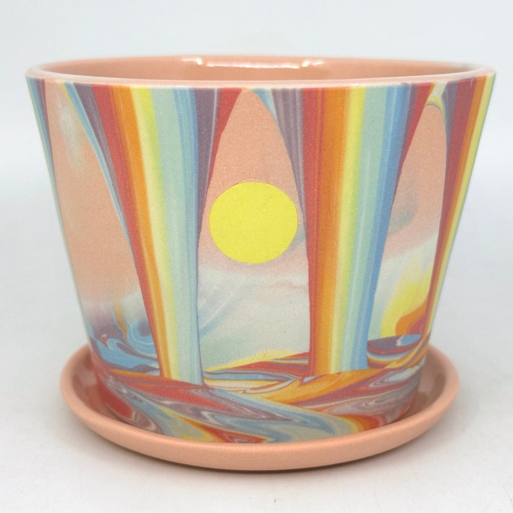 Palm Springs Rainbow Falls Planter (2 size options) *Preorder ship in 4-6 weeks*