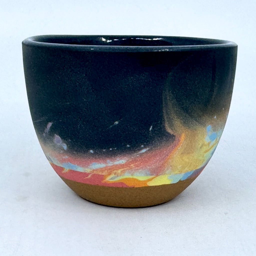 Rainbow Sandy Aurora Teacup *Preorder ship in 4-6 weeks*