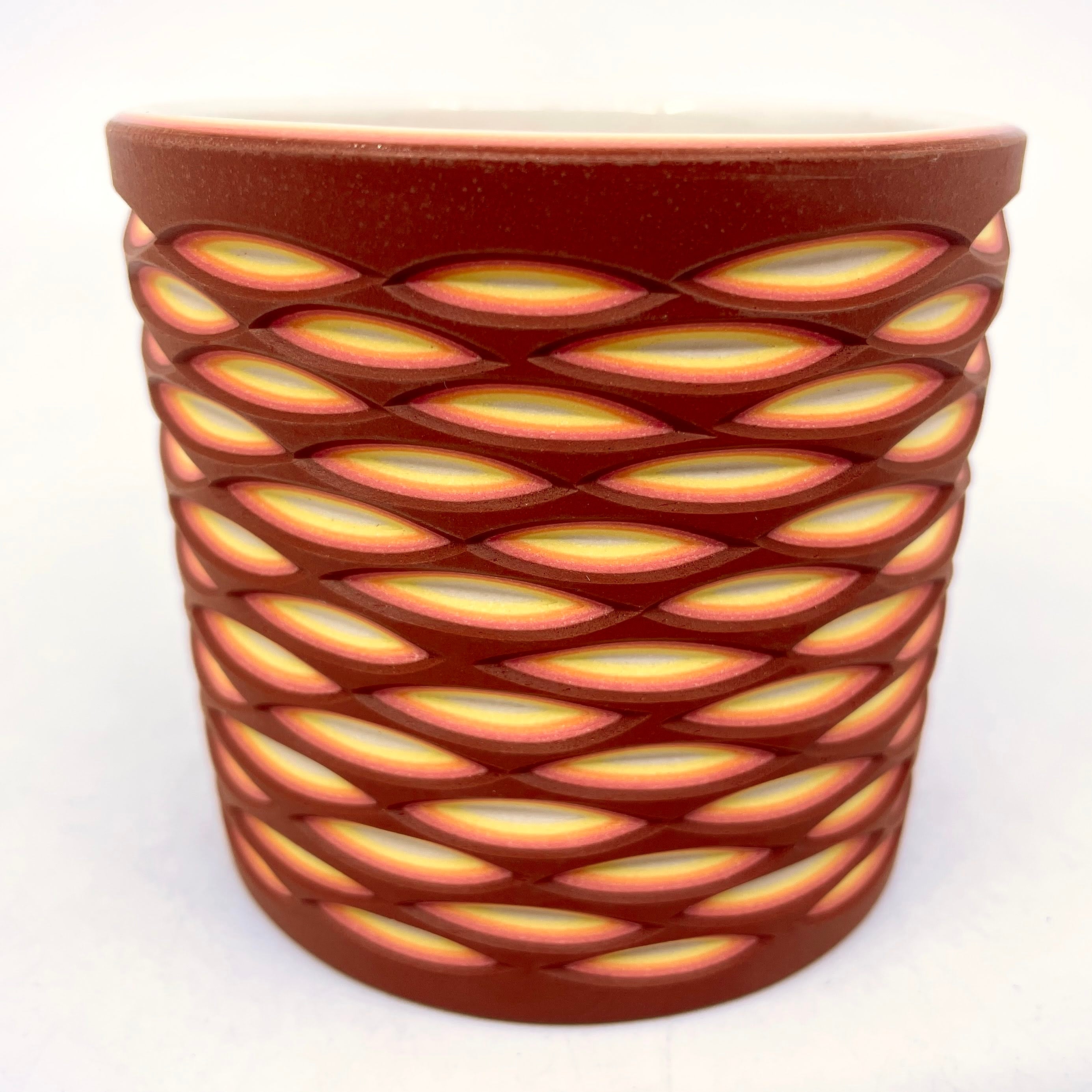 Fall Small Mesh 5-Layer Carved Tumbler